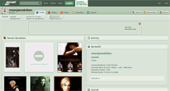 Desktop Screenshot of moonjameskitten.deviantart.com
