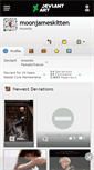 Mobile Screenshot of moonjameskitten.deviantart.com