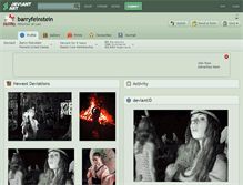 Tablet Screenshot of barryfeinstein.deviantart.com