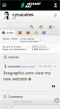 Mobile Screenshot of cyruscaines.deviantart.com