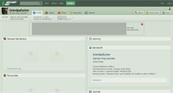 Desktop Screenshot of grandpafucker.deviantart.com