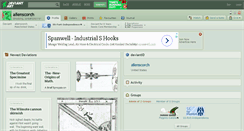 Desktop Screenshot of alienscorch.deviantart.com