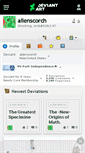 Mobile Screenshot of alienscorch.deviantart.com