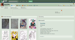 Desktop Screenshot of draxwido.deviantart.com