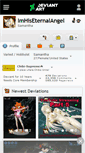Mobile Screenshot of imhiseternalangel.deviantart.com
