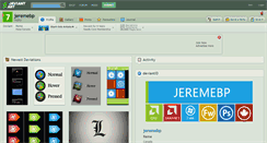 Desktop Screenshot of jeremebp.deviantart.com