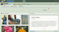 Desktop Screenshot of chambs007.deviantart.com
