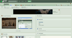 Desktop Screenshot of 9000900.deviantart.com