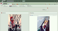 Desktop Screenshot of ladynoa.deviantart.com