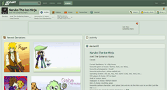 Desktop Screenshot of naruko-the-ice-ninja.deviantart.com