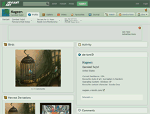 Tablet Screenshot of nageen.deviantart.com
