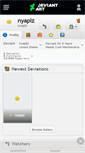 Mobile Screenshot of nyaplz.deviantart.com