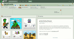 Desktop Screenshot of emilyatplaynh.deviantart.com