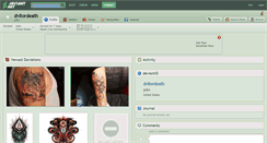 Desktop Screenshot of dv8ordeath.deviantart.com