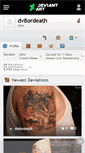 Mobile Screenshot of dv8ordeath.deviantart.com