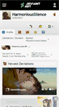 Mobile Screenshot of harmonioussilence.deviantart.com