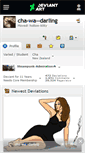 Mobile Screenshot of cha-wa--darling.deviantart.com