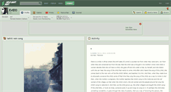 Desktop Screenshot of evido.deviantart.com