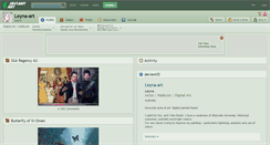 Desktop Screenshot of leyna-art.deviantart.com