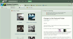 Desktop Screenshot of olympus-e-system.deviantart.com
