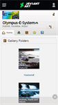Mobile Screenshot of olympus-e-system.deviantart.com