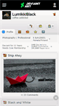 Mobile Screenshot of lumikkiblack.deviantart.com