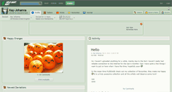 Desktop Screenshot of kay-johanna.deviantart.com
