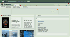 Desktop Screenshot of kieranoleary.deviantart.com