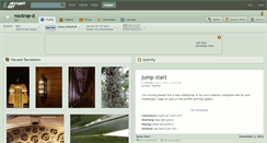 Desktop Screenshot of noctrop-d.deviantart.com