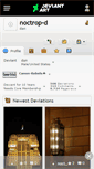 Mobile Screenshot of noctrop-d.deviantart.com
