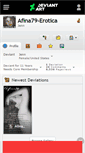 Mobile Screenshot of afina79-erotica.deviantart.com