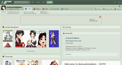 Desktop Screenshot of mutsumistalkerz.deviantart.com