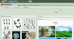 Desktop Screenshot of mushamusha.deviantart.com