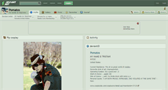Desktop Screenshot of pomatos.deviantart.com