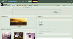 Desktop Screenshot of lordd.deviantart.com