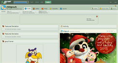 Desktop Screenshot of chibignoufs.deviantart.com