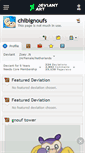Mobile Screenshot of chibignoufs.deviantart.com