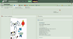 Desktop Screenshot of lovert2yan.deviantart.com