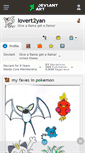 Mobile Screenshot of lovert2yan.deviantart.com