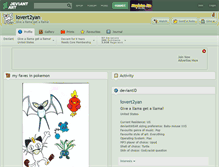 Tablet Screenshot of lovert2yan.deviantart.com