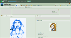 Desktop Screenshot of amaliaseven.deviantart.com