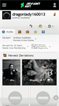Mobile Screenshot of dragonlady160013.deviantart.com