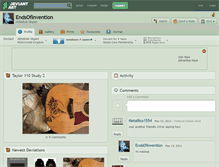 Tablet Screenshot of endsofinvention.deviantart.com