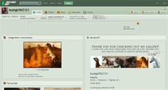 Desktop Screenshot of buckgirl567121.deviantart.com