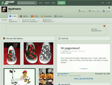 Tablet Screenshot of daydreamz.deviantart.com