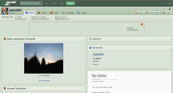 Desktop Screenshot of dakki000.deviantart.com