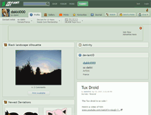 Tablet Screenshot of dakki000.deviantart.com