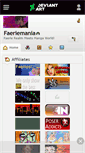 Mobile Screenshot of faeriemania.deviantart.com