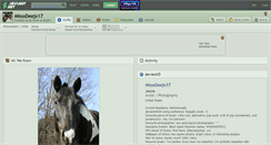 Desktop Screenshot of missxdeejx17.deviantart.com