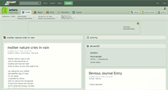 Desktop Screenshot of octoro.deviantart.com